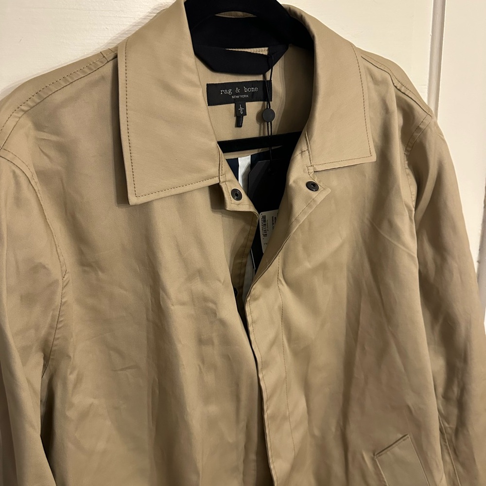 Rag & Bone Men's Beige Trench Coat